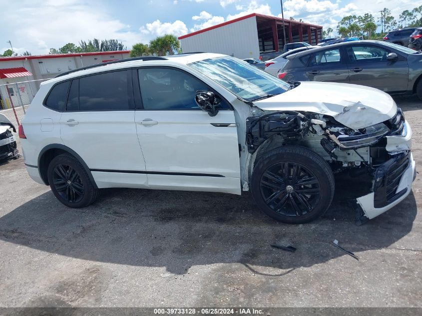 2022 VOLKSWAGEN TIGUAN 2.0T SE R-LINE BLACK - 3VVCB7AX0NM133410