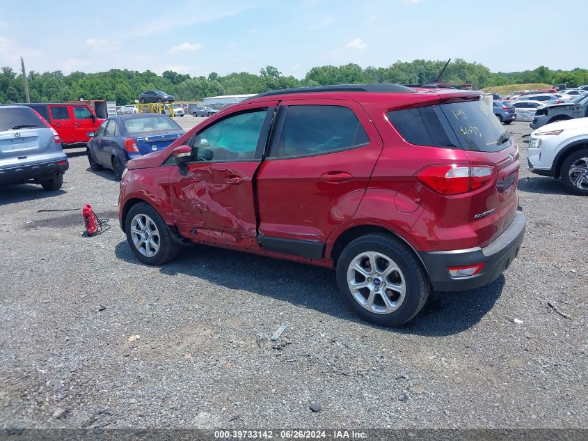 MAJ3S2GE2KC284033 2019 Ford Ecosport Se