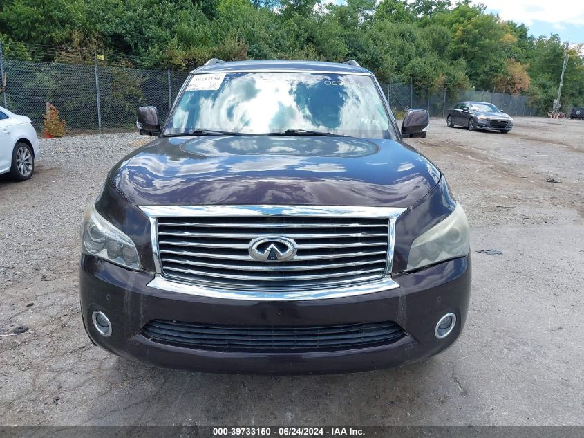 2011 Infiniti Qx56 VIN: JN8AZ2NE7B9002776 Lot: 39733150