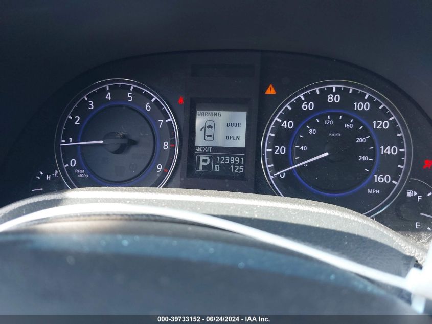 2012 Infiniti G25X VIN: JN1DV6AR4CM862494 Lot: 39733152