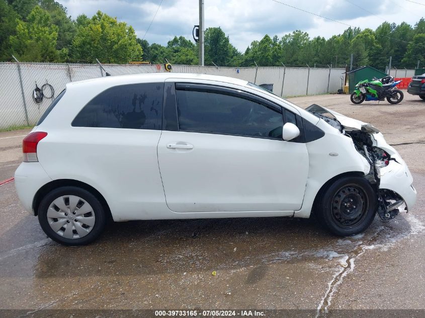 2010 Toyota Yaris VIN: JTDJT4K37A5279560 Lot: 39733165