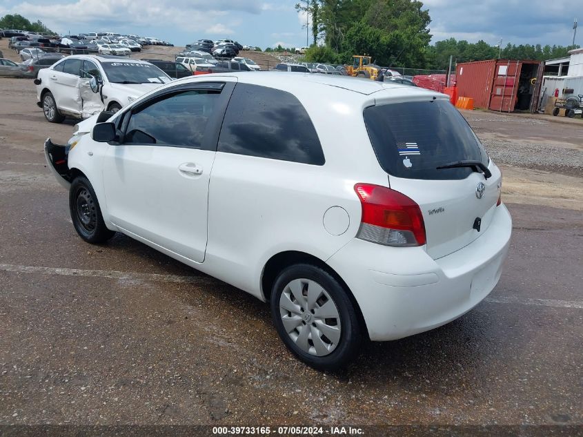 2010 Toyota Yaris VIN: JTDJT4K37A5279560 Lot: 39733165