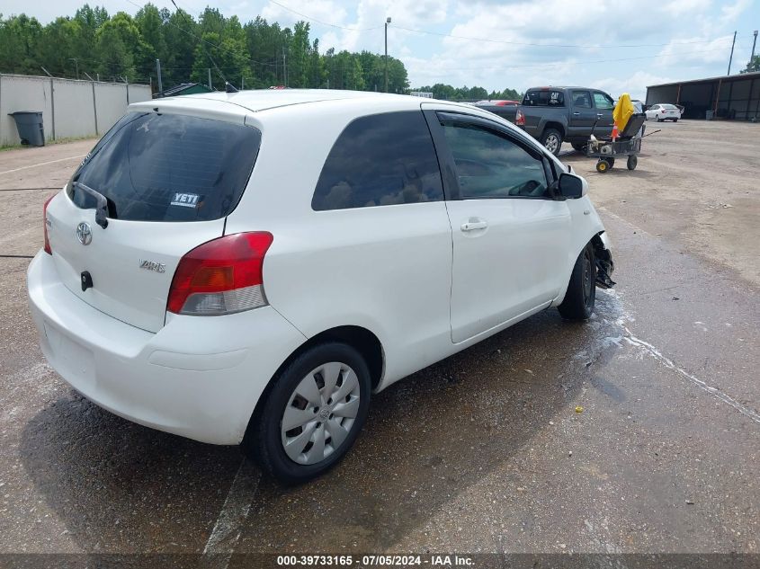 2010 Toyota Yaris VIN: JTDJT4K37A5279560 Lot: 39733165