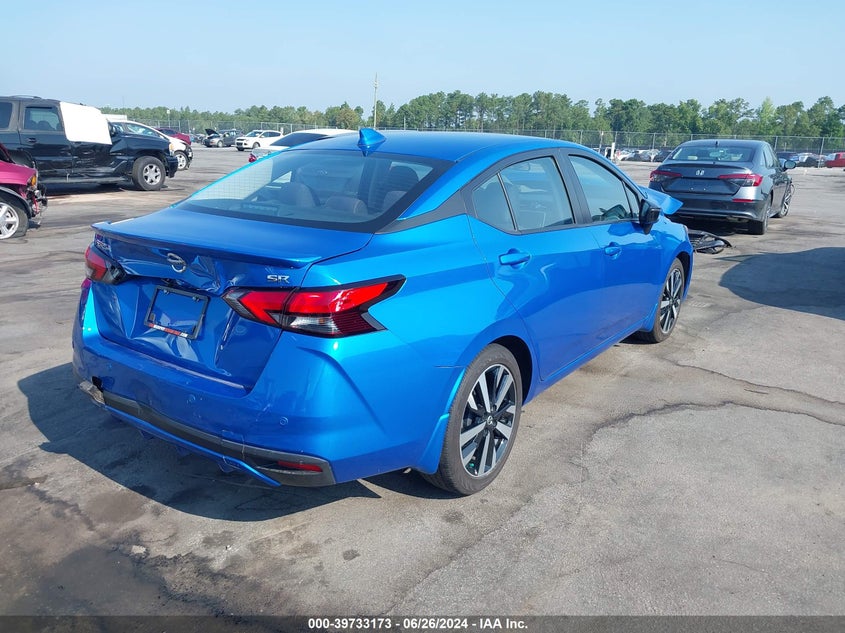 2022 Nissan Versa Sr VIN: 3N1CN8FVXNL849341 Lot: 39733173