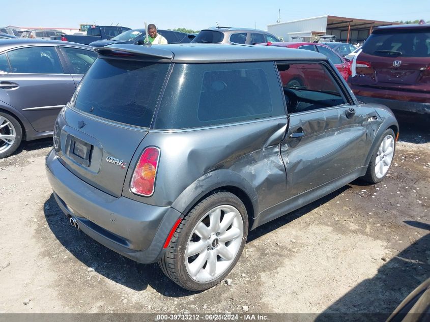 2004 Mini Cooper S VIN: WMWRE33484TD89404 Lot: 39733212