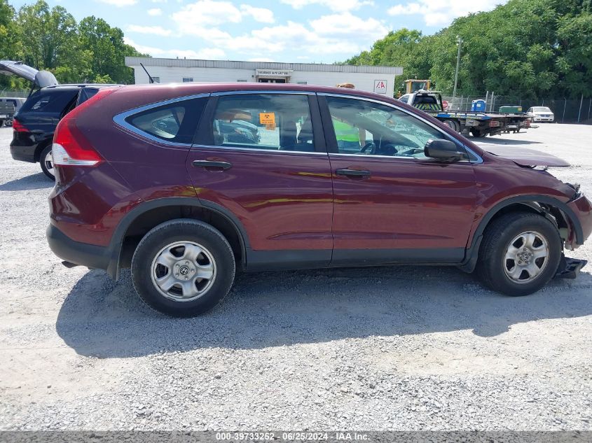 2014 Honda Cr-V Lx VIN: 5J6RM4H3XEL001660 Lot: 39733252