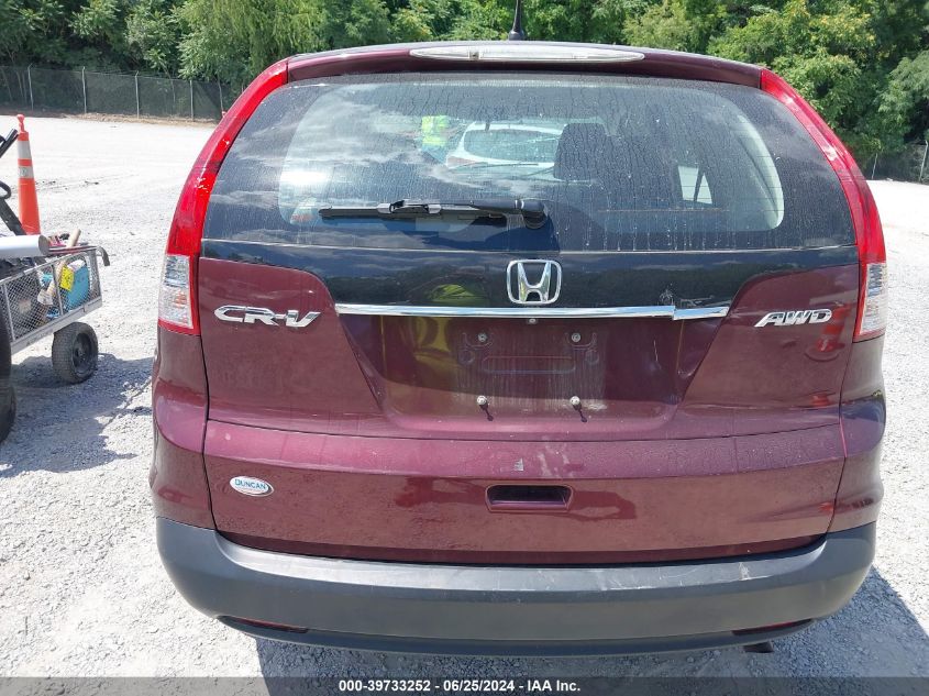2014 Honda Cr-V Lx VIN: 5J6RM4H3XEL001660 Lot: 39733252