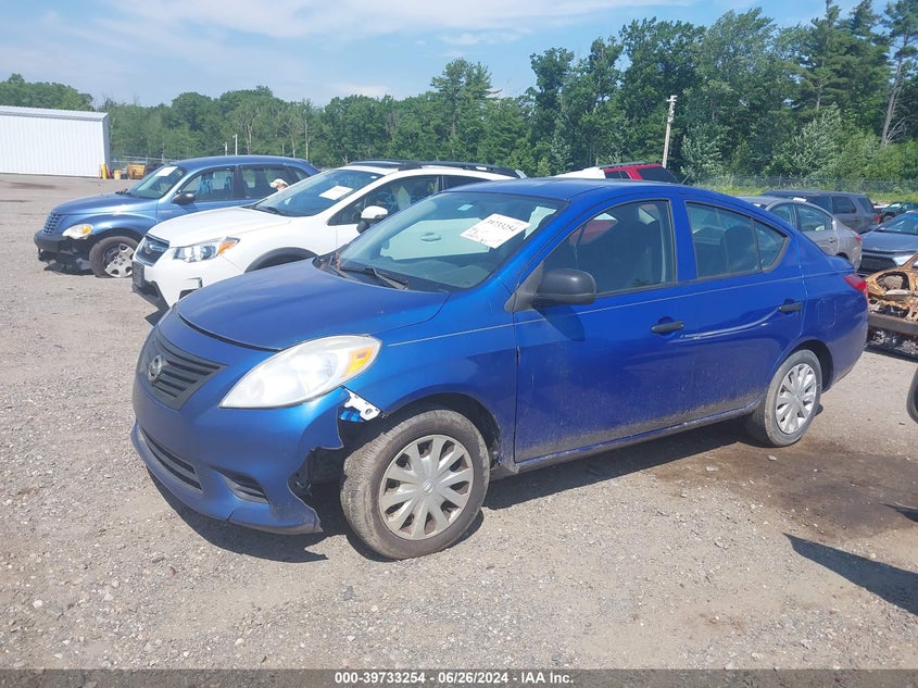 2012 Nissan Versa 1.6 S VIN: 3N1CN7AP0CL946743 Lot: 39733254