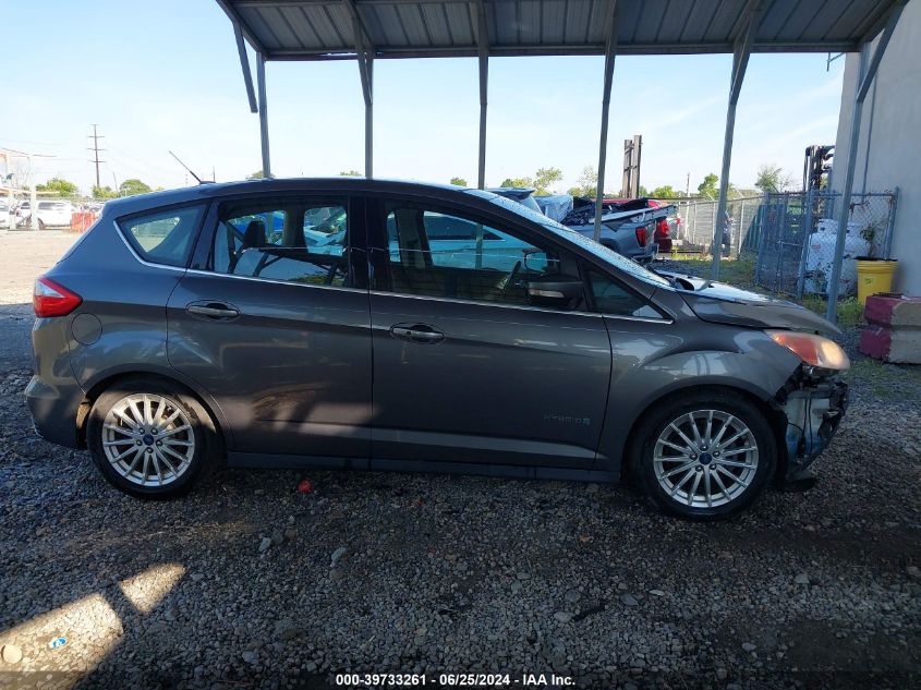 2013 Ford C-Max Hybrid Sel VIN: 1FADP5BUXDL537415 Lot: 39733261