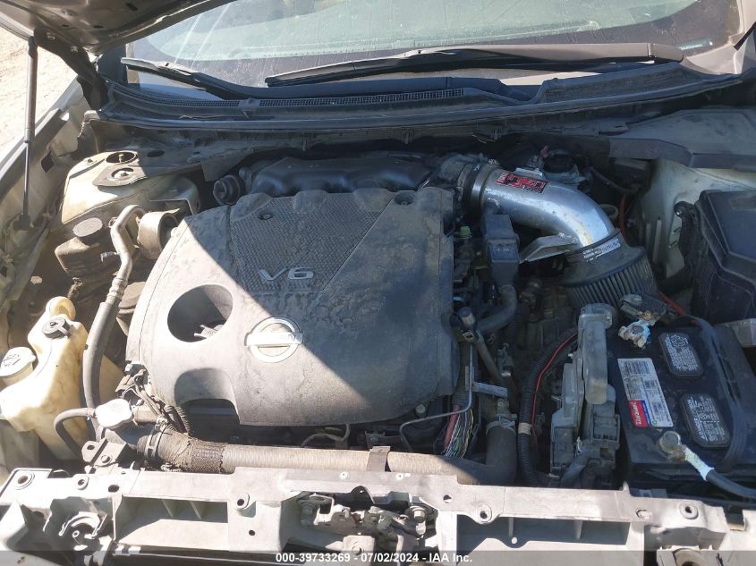 2009 Nissan Maxima 3.5 Sv VIN: 1N4AA51EX9C856075 Lot: 39733269