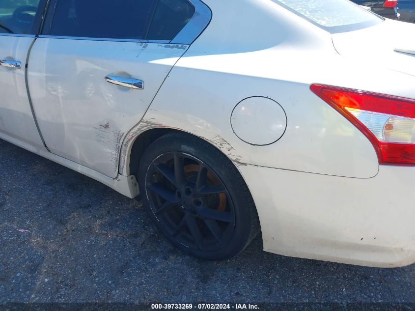 2009 Nissan Maxima 3.5 Sv VIN: 1N4AA51EX9C856075 Lot: 39733269