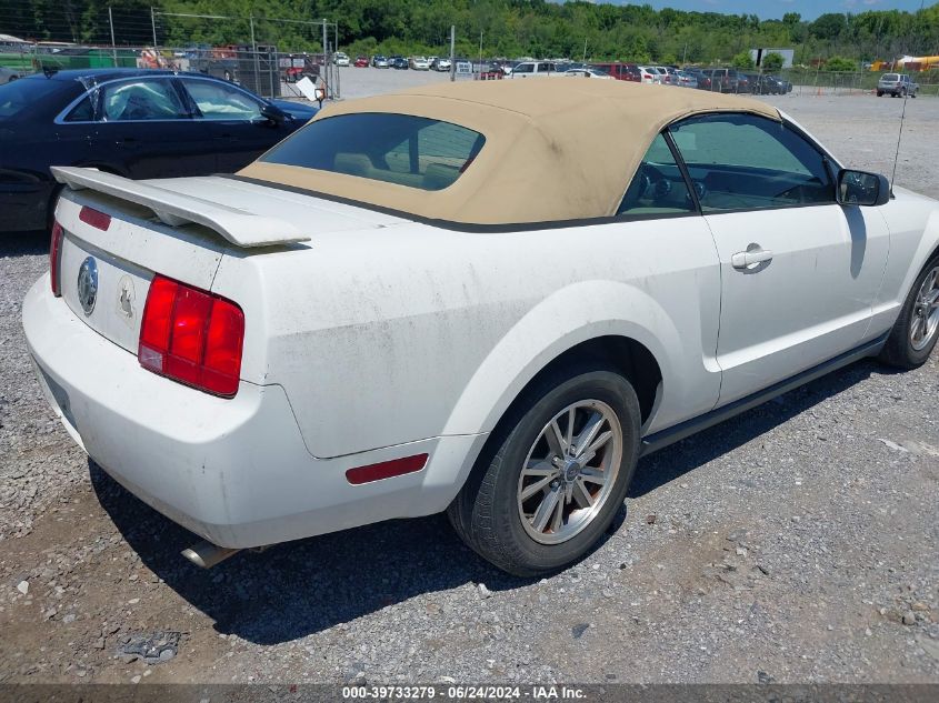 1ZVFT84NX55223854 | 2005 FORD MUSTANG