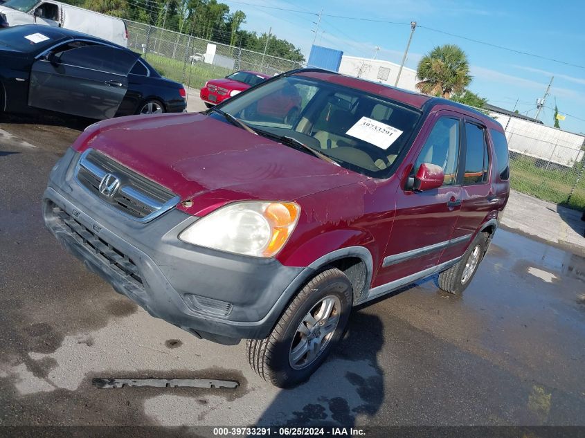 2002 Honda Cr-V Ex VIN: JHLRD78812C012967 Lot: 39733291