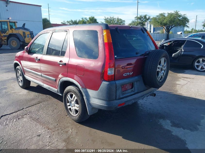 2002 Honda Cr-V Ex VIN: JHLRD78812C012967 Lot: 39733291