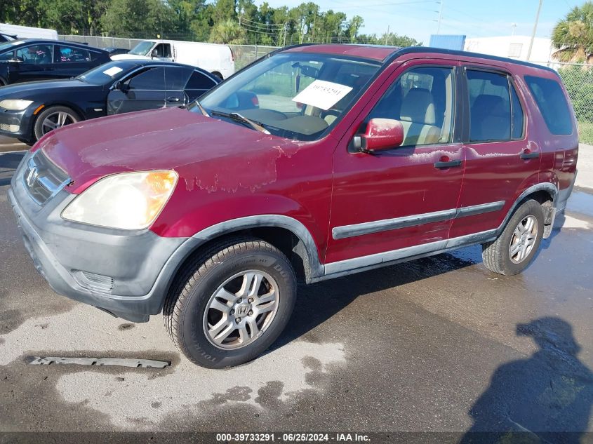 2002 Honda Cr-V Ex VIN: JHLRD78812C012967 Lot: 39733291