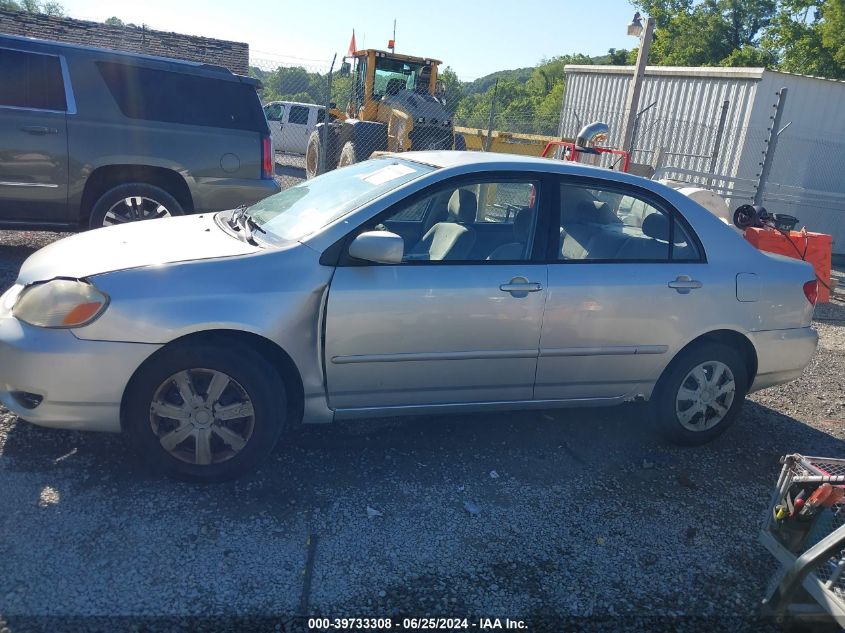2003 Toyota Corolla Le VIN: JTDBR32E032012781 Lot: 39733308