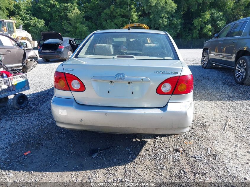 2003 Toyota Corolla Le VIN: JTDBR32E032012781 Lot: 39733308