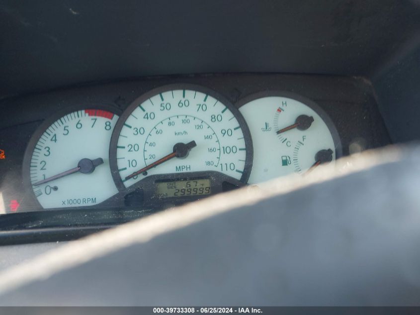 2003 Toyota Corolla Le VIN: JTDBR32E032012781 Lot: 39733308