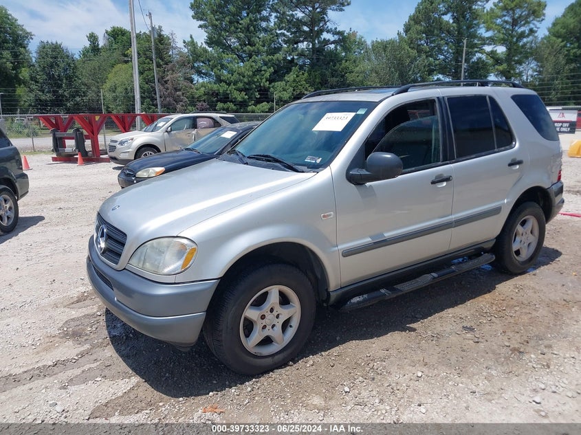 1999 Mercedes-Benz Ml 320 VIN: 4JGAB54E4XA068612 Lot: 39733323