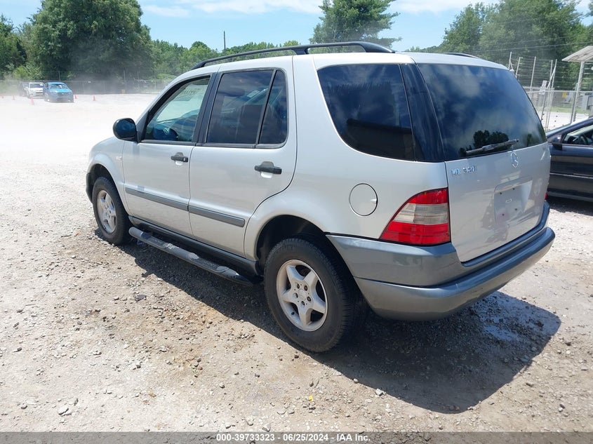 1999 Mercedes-Benz Ml 320 VIN: 4JGAB54E4XA068612 Lot: 39733323