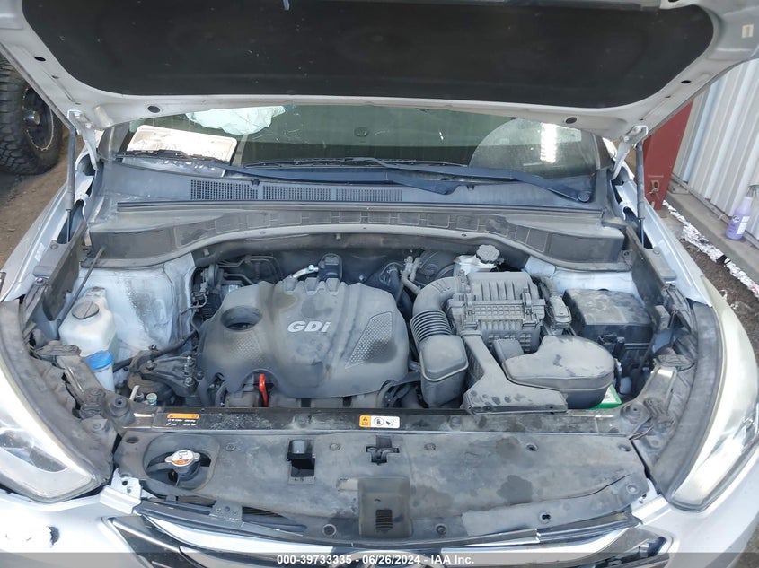 2015 Hyundai Santa Fe Sport VIN: 5XYZU3LB4FG264450 Lot: 39733335