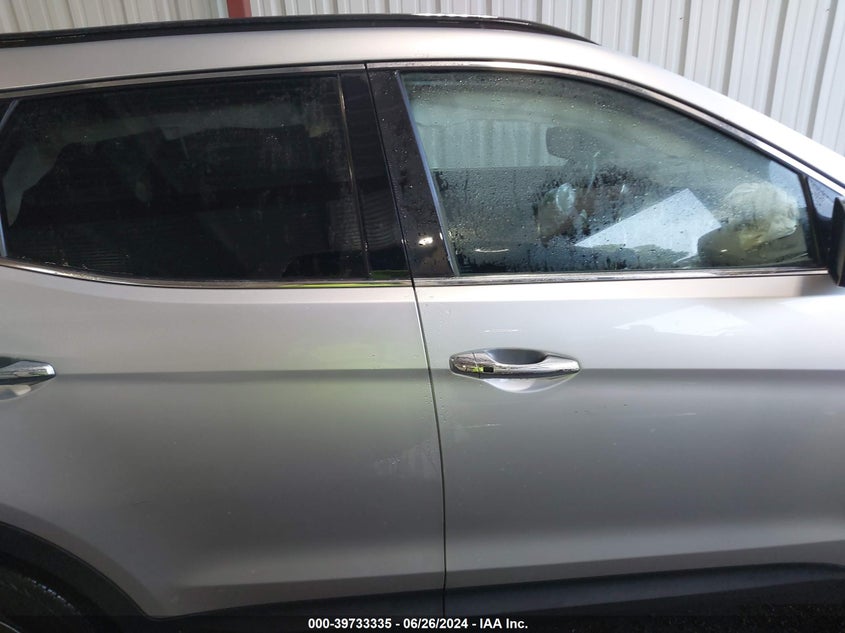 2015 Hyundai Santa Fe Sport VIN: 5XYZU3LB4FG264450 Lot: 39733335