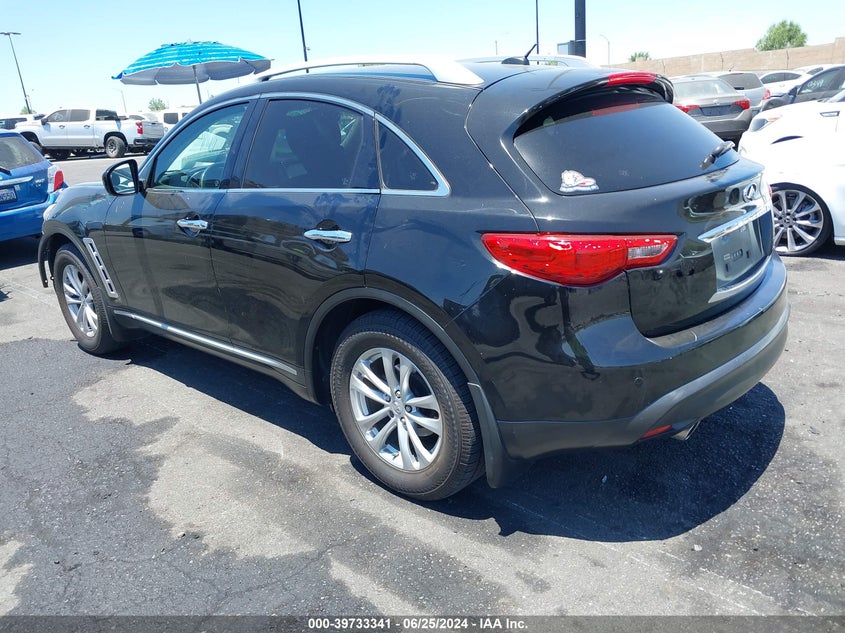 2009 Infiniti Fx35 VIN: JNRAS18U89M103832 Lot: 39733341