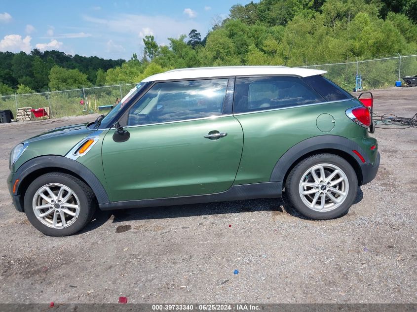 2015 Mini Paceman Cooper VIN: WMWSS1C50FWN95189 Lot: 39733340