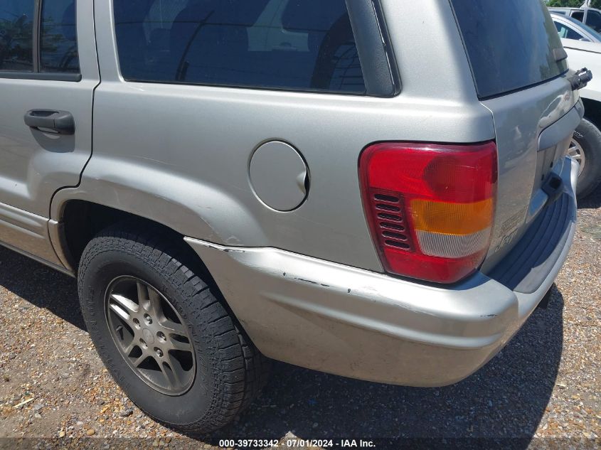 2004 Jeep Grand Cherokee Laredo VIN: 1J4GX48S84C247420 Lot: 39733342