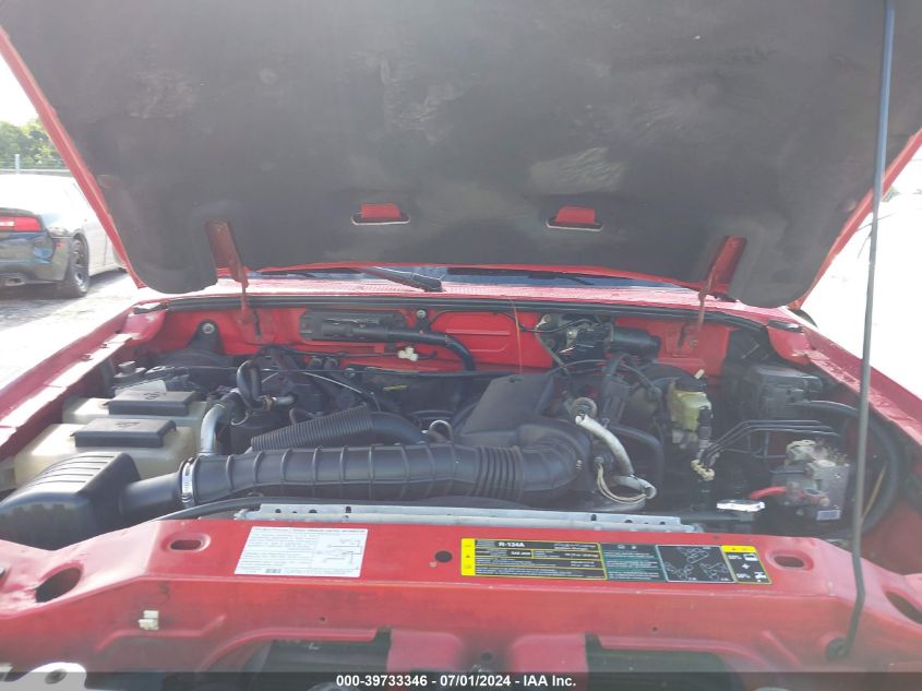 2004 Ford Ranger Edge/Tremor/Xlt VIN: 1FTYR44U94PA89173 Lot: 39733346