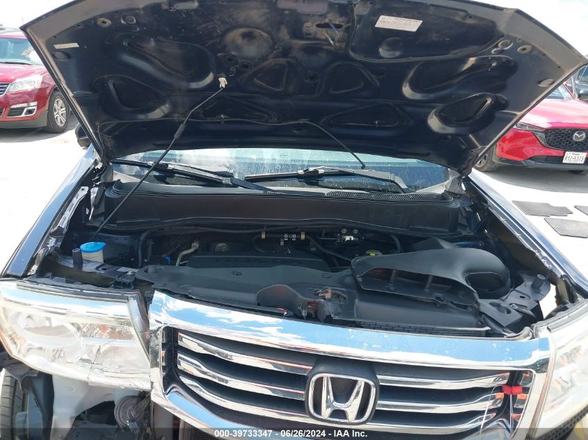 2012 Honda Pilot Ex-L VIN: 5FNYF3H5XCB019633 Lot: 39733347