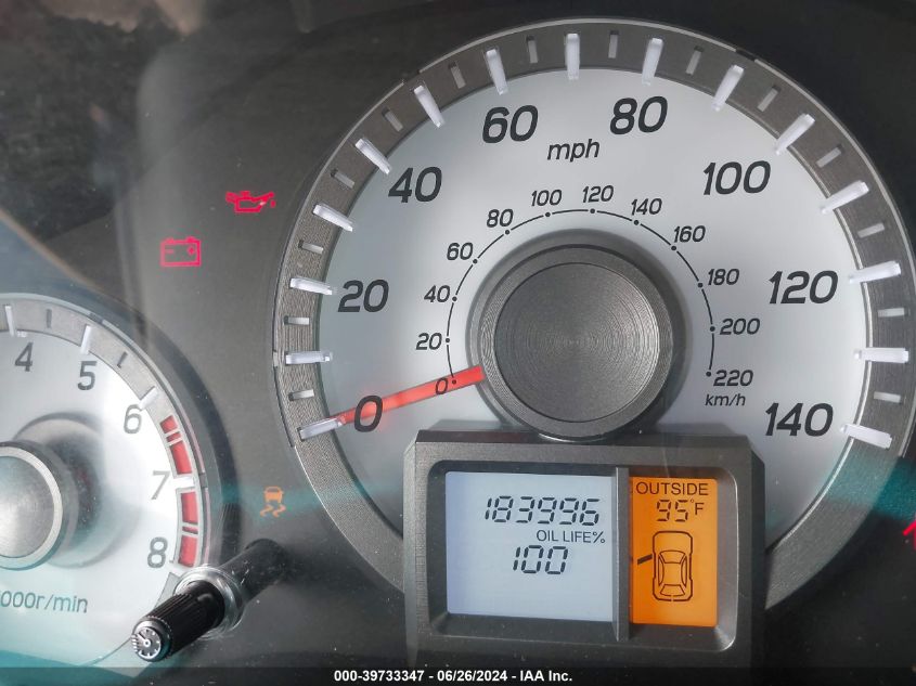 2012 Honda Pilot Ex-L VIN: 5FNYF3H5XCB019633 Lot: 39733347