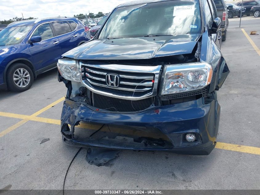 2012 Honda Pilot Ex-L VIN: 5FNYF3H5XCB019633 Lot: 39733347