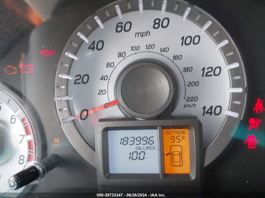 2012 Honda Pilot Ex-L VIN: 5FNYF3H5XCB019633 Lot: 39733347