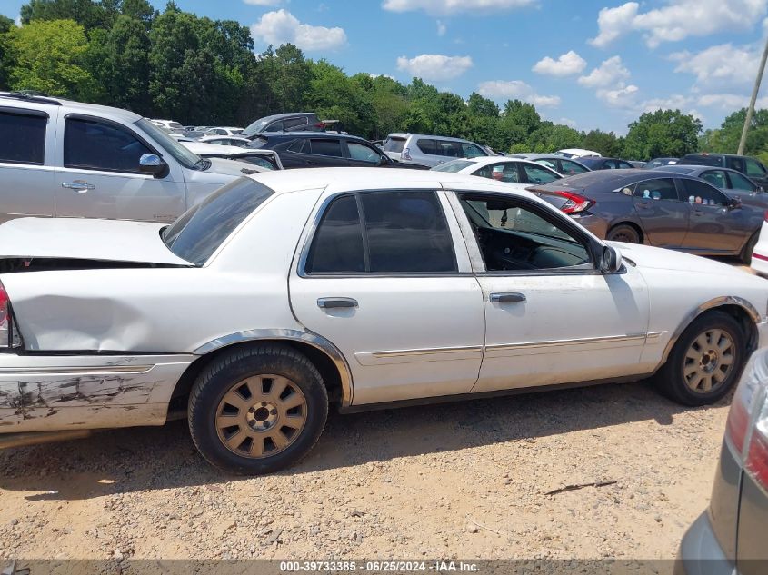 2007 Mercury Grand Marquis Ls VIN: 2MEFM75V97X642576 Lot: 39733385