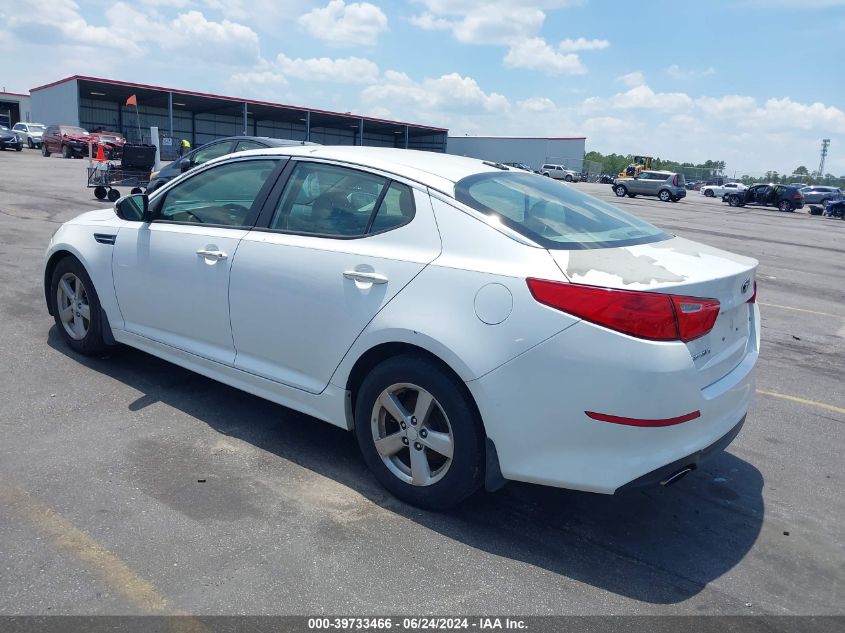 5XXGM4A74EG271865 | 2014 KIA OPTIMA