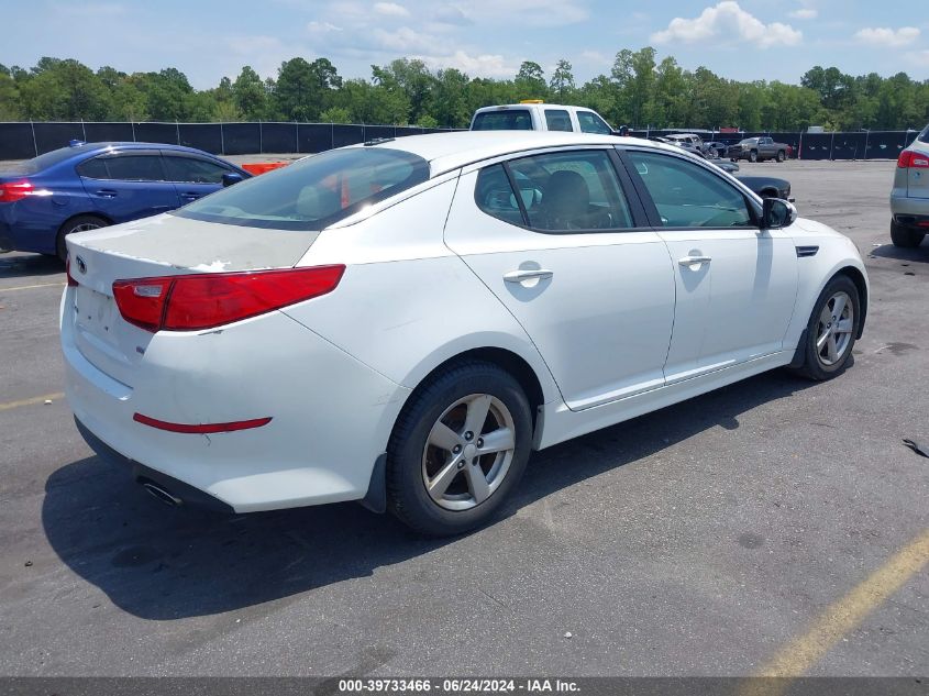 5XXGM4A74EG271865 | 2014 KIA OPTIMA