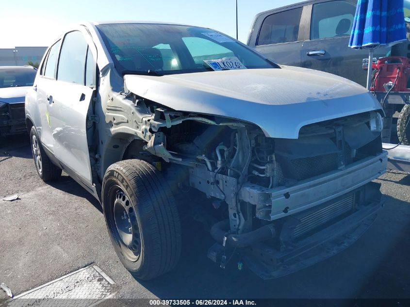 2016 Chevrolet Trax Ls VIN: KL7CJKSB7GB665428 Lot: 39733505