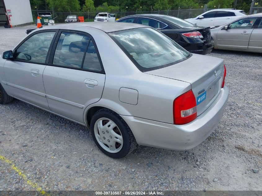 2001 Mazda Protege Lx/Es VIN: JM1BJ225310441732 Lot: 39733507