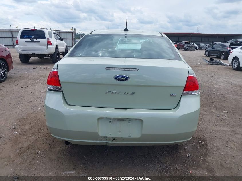 2011 Ford Focus Se VIN: 1FAHP3FN6BW159453 Lot: 39733510