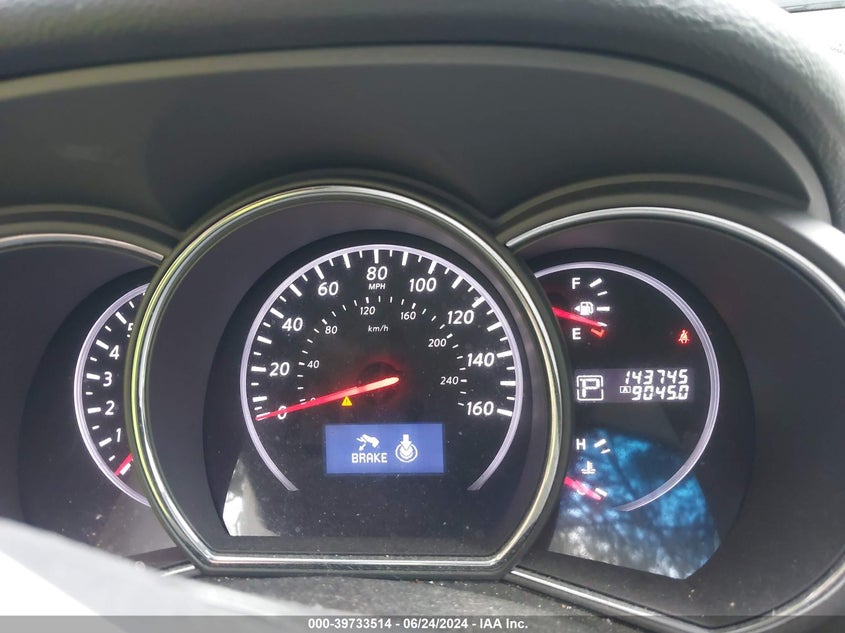 2011 Nissan Murano Sl VIN: JN8AZ1MW6BW158734 Lot: 39733514