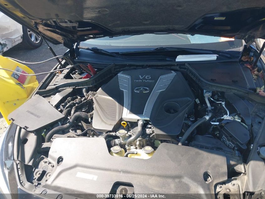 2018 Infiniti Q50 Red Sport 400 VIN: JN1FV7AR4JM48150 Lot: 39733516