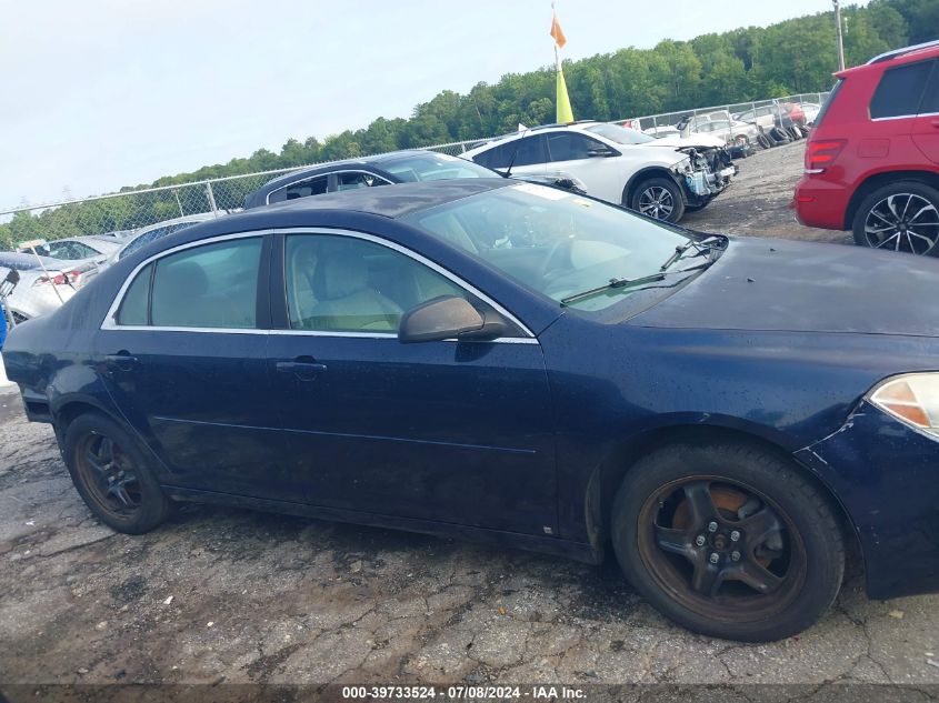 2009 Chevrolet Malibu Ls VIN: 1G1ZG57B39F207668 Lot: 39733524