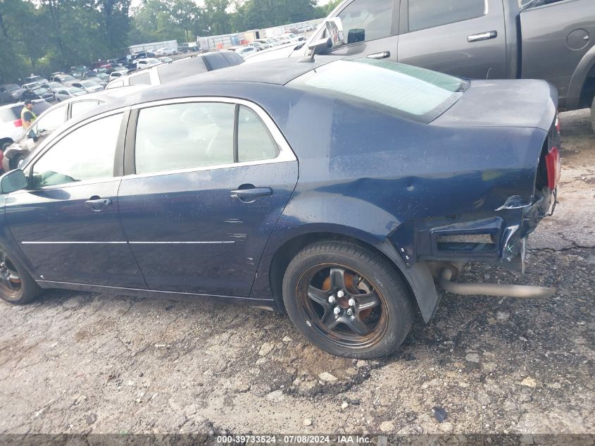 2009 Chevrolet Malibu Ls VIN: 1G1ZG57B39F207668 Lot: 39733524