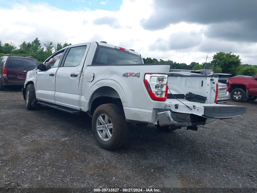 VIN 1FTEW1EP7NFC46290 2022 FORD F-150 XL