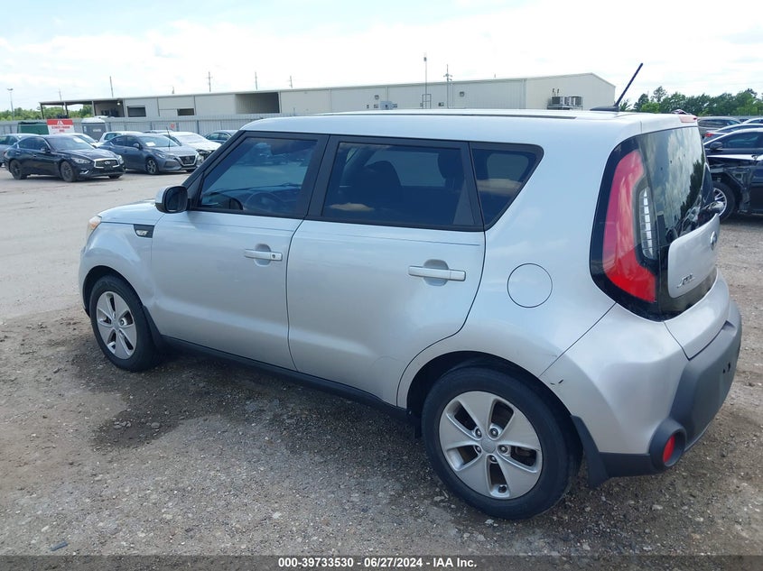 2014 Kia Soul VIN: KNDJN2A23E7727276 Lot: 39733530