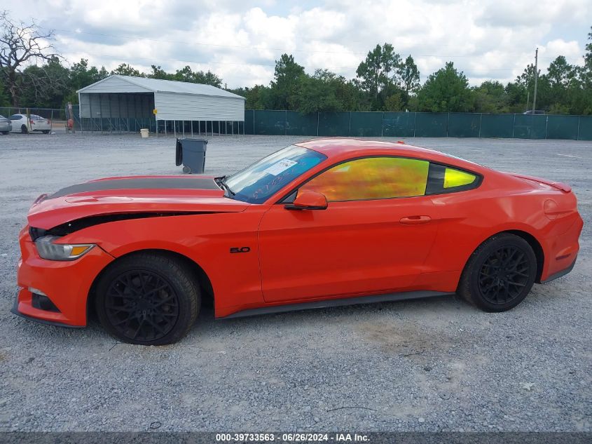 2015 Ford Mustang Gt VIN: 1FA6P8CF4F5313736 Lot: 39733563