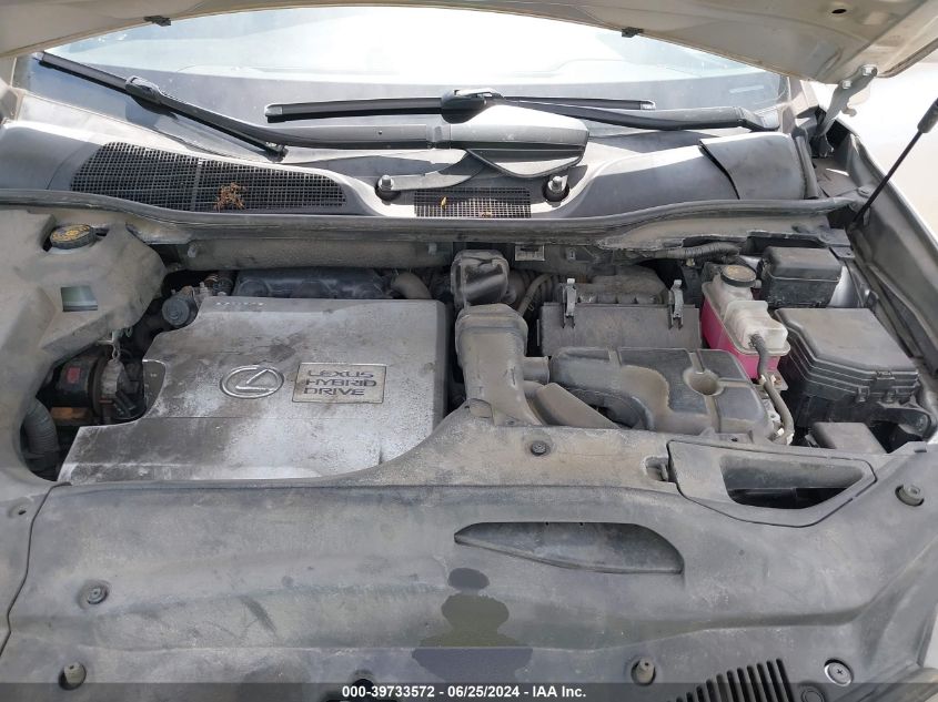 2010 Lexus Rx 450H VIN: JTJBC1BA8A2415565 Lot: 39733572