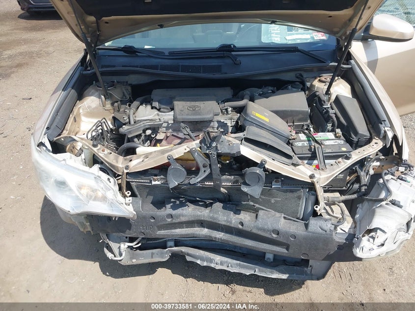 2012 Toyota Camry Le VIN: 4T4BF1FK4CR167076 Lot: 39733581