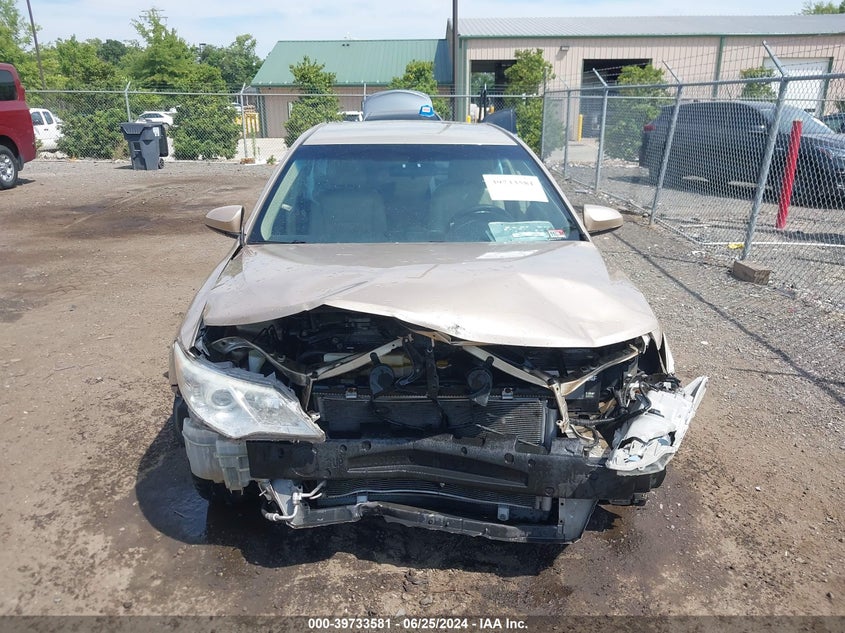 2012 Toyota Camry Le VIN: 4T4BF1FK4CR167076 Lot: 39733581